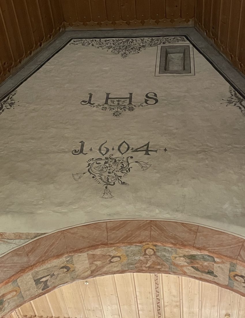 Intérieur Eglise de Saanen
