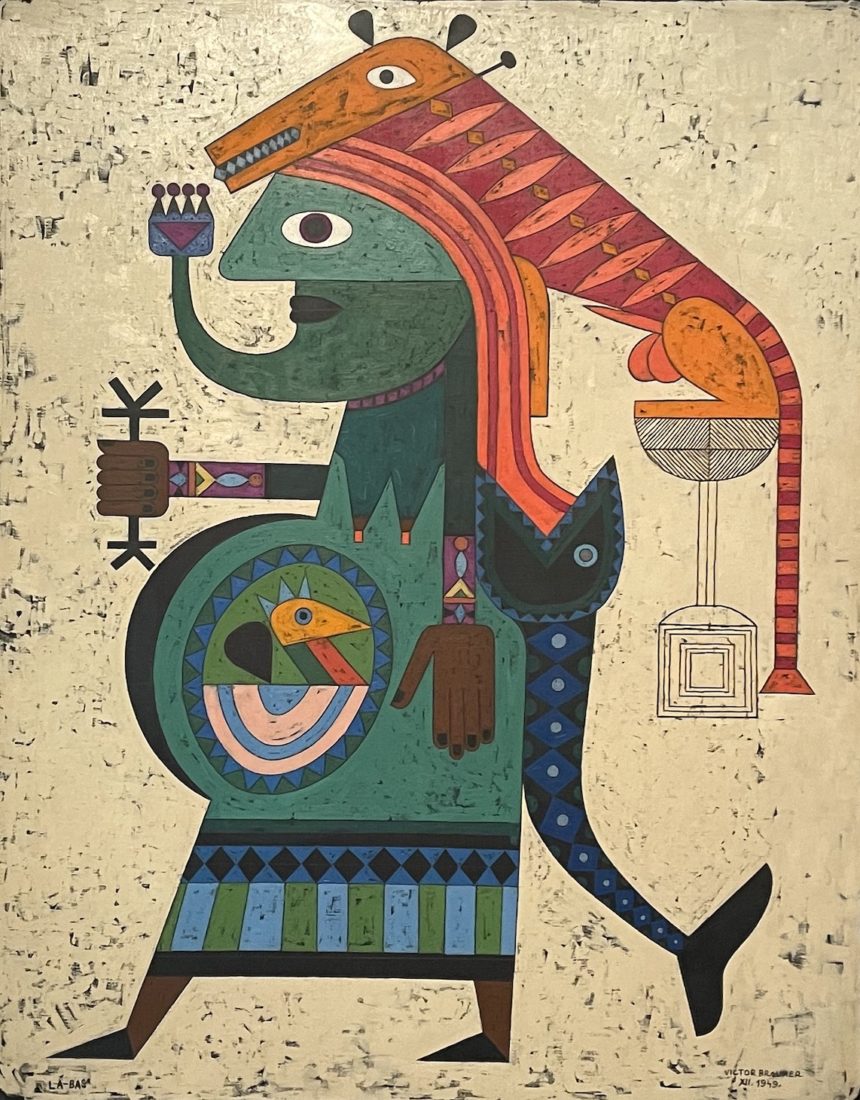 Victor Brauner 
Là-bas III,