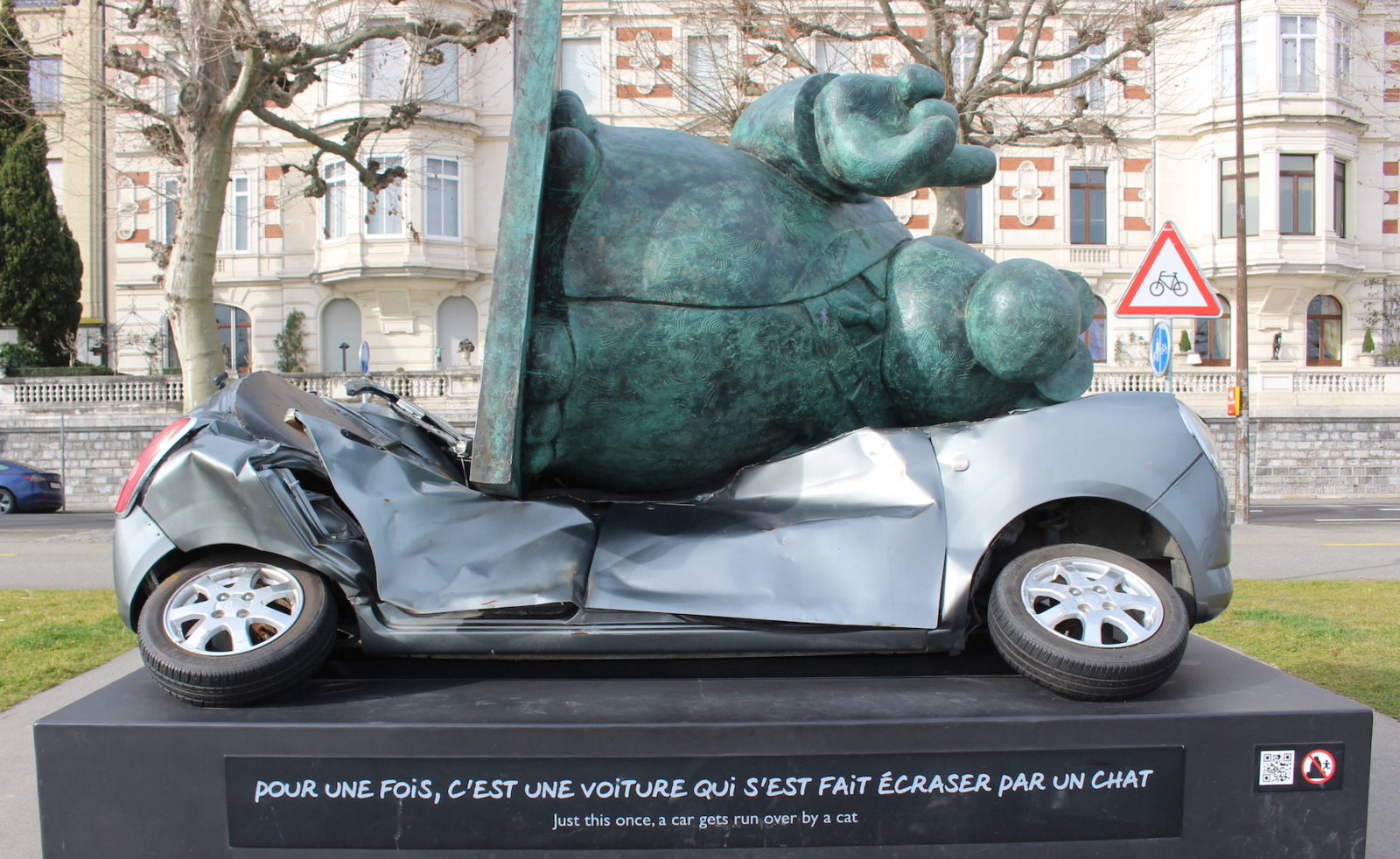 Philippe Geluck : chat voiture