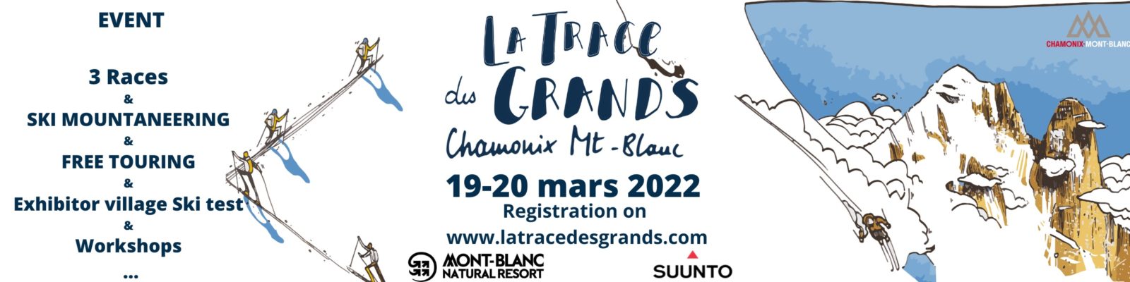 La Trace des Grands Chamonix Mont Blanc mars 2022