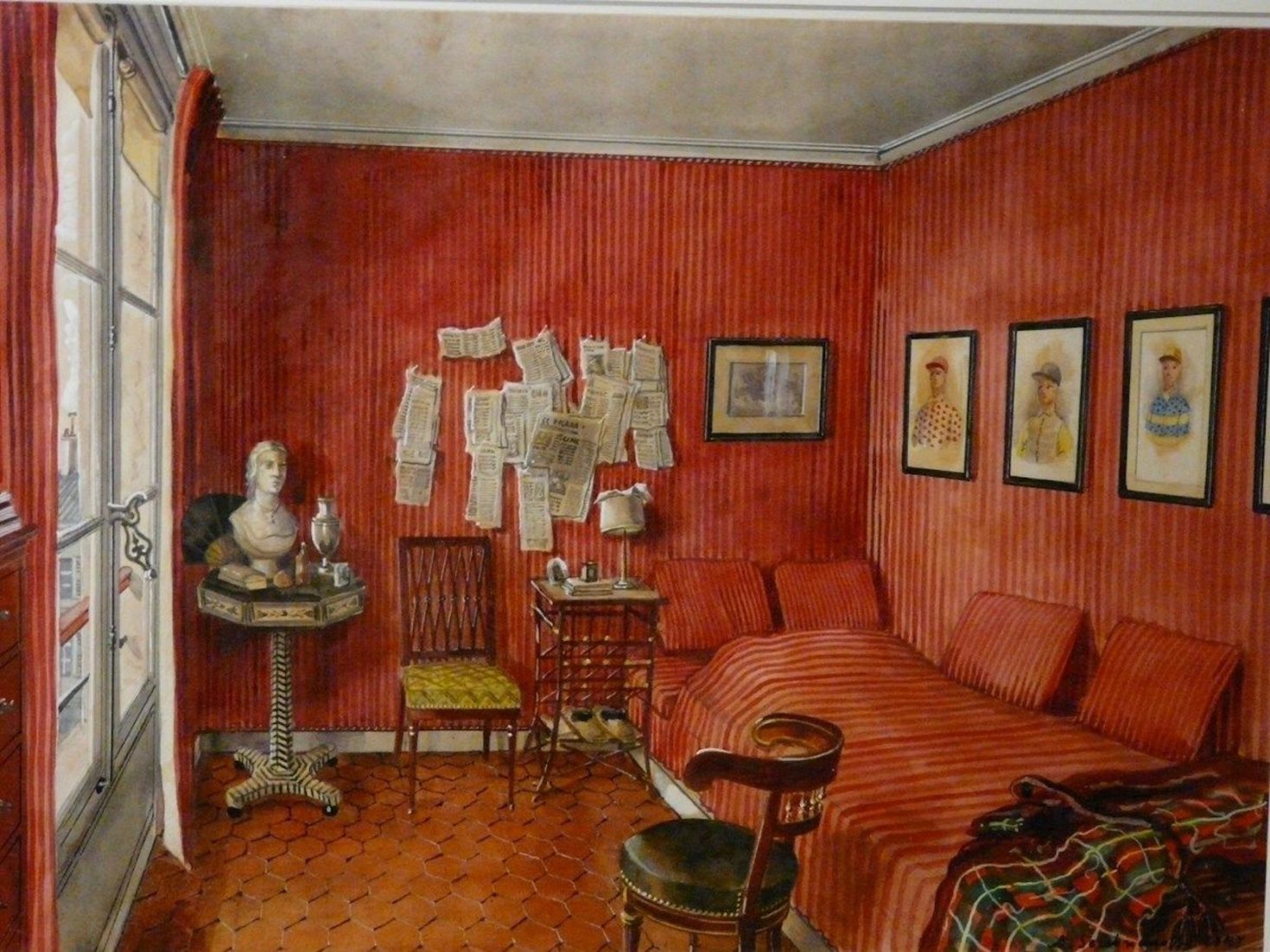 Chambre de Bérard Alexandre Sérébriakoff.