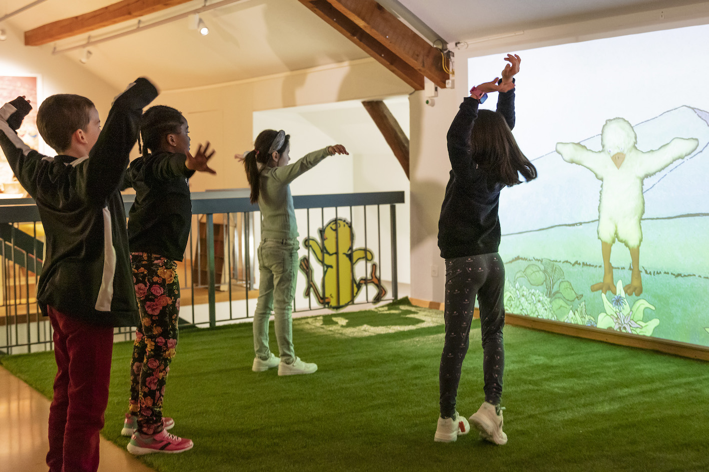 enfants - Aperçus de l'expo Poussins 2022 fribourg