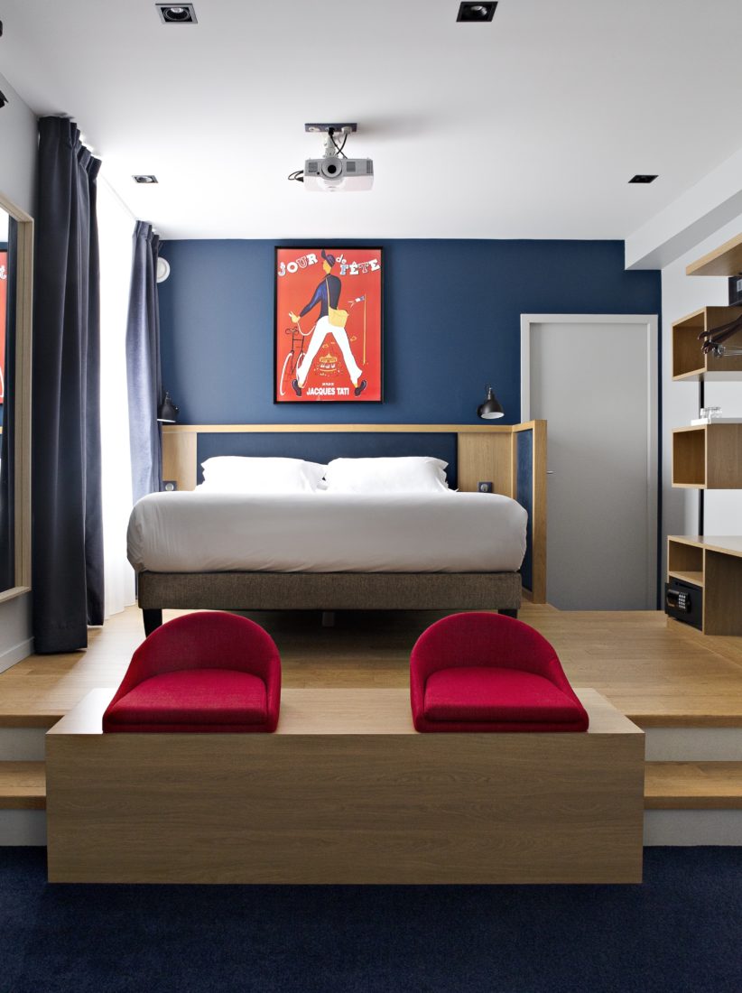hotel Le Magic Hall - Rennes chambre cinéma