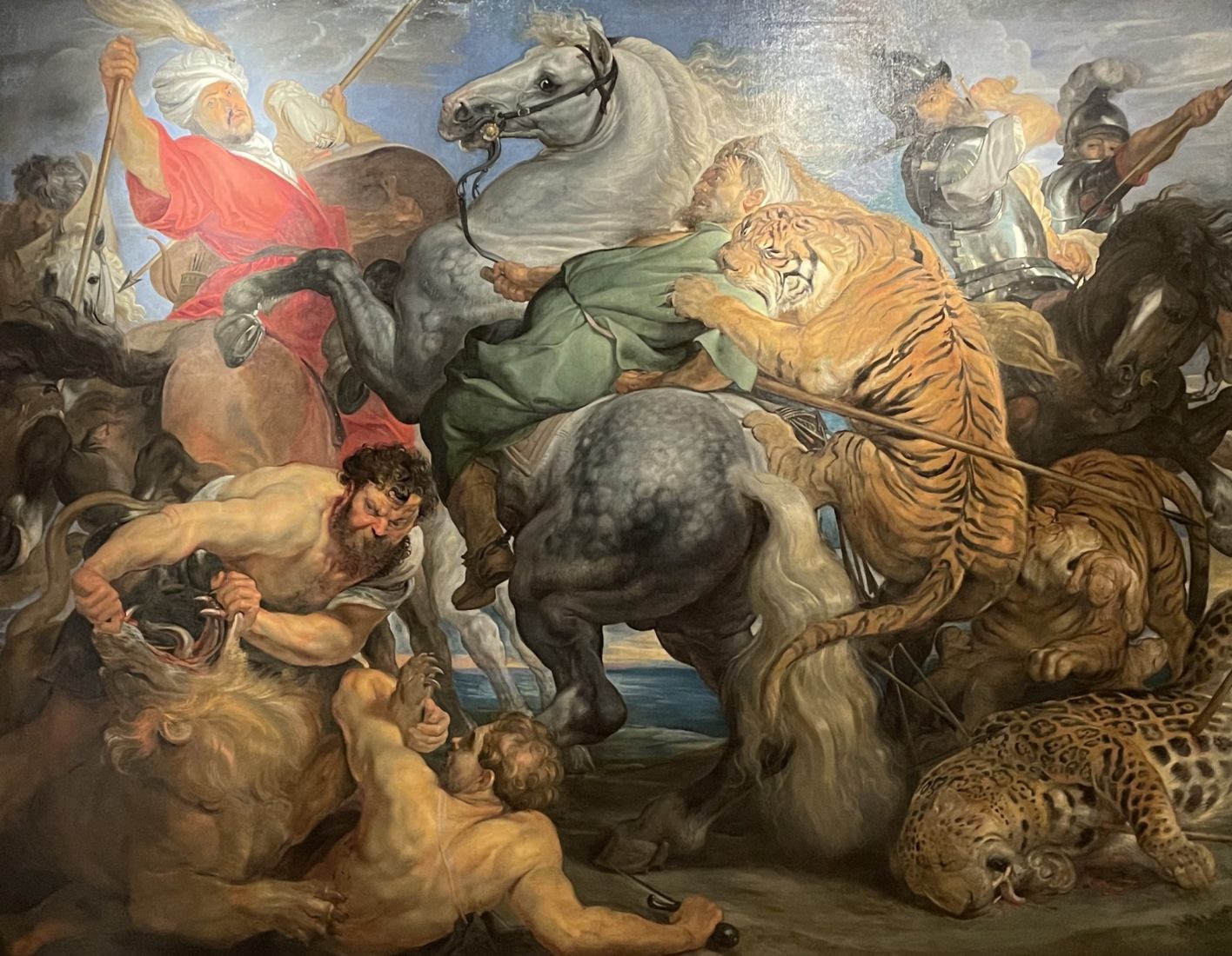 Peter Paul Rubens (1577 - 1640) - La Chasse au Tigre Rennes