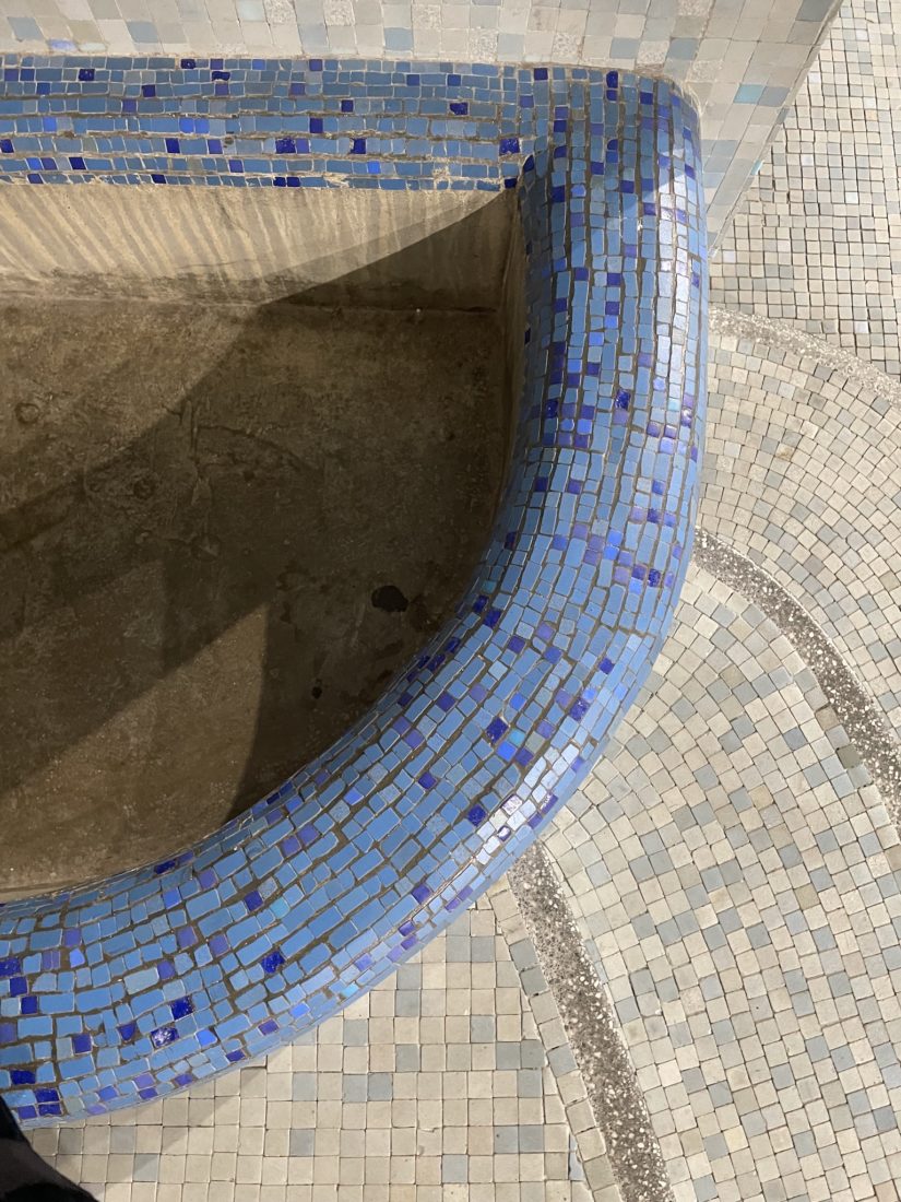 Mosaïques de  la piscine St Georges Rennes 