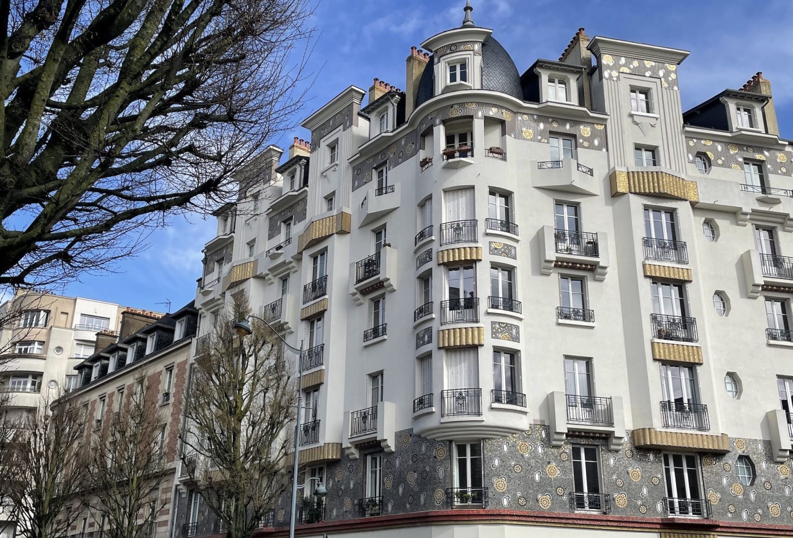 Rennes la maison Poirier mosaïques