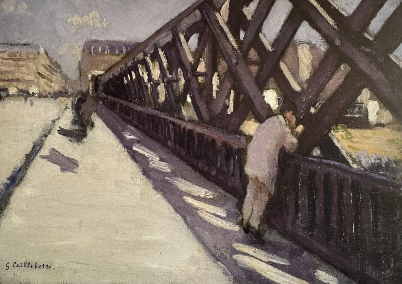 Gustave Caillebotte (1848 - 1894) Le Pont de l’Europe, vers 1876. Rennes