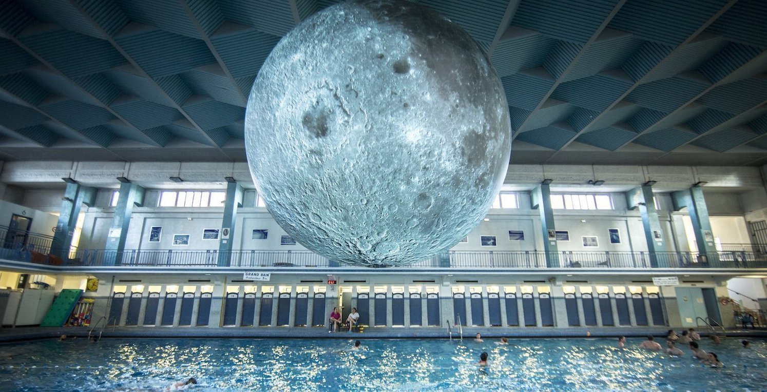 ballon géant piscine Saint-Georges Rennes