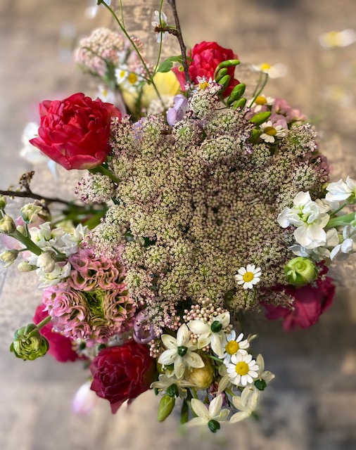 Boutique Flora Lausanne bouquet champêtre