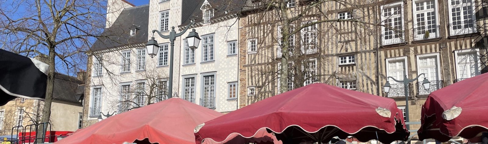 Rennes place et marché des Lices