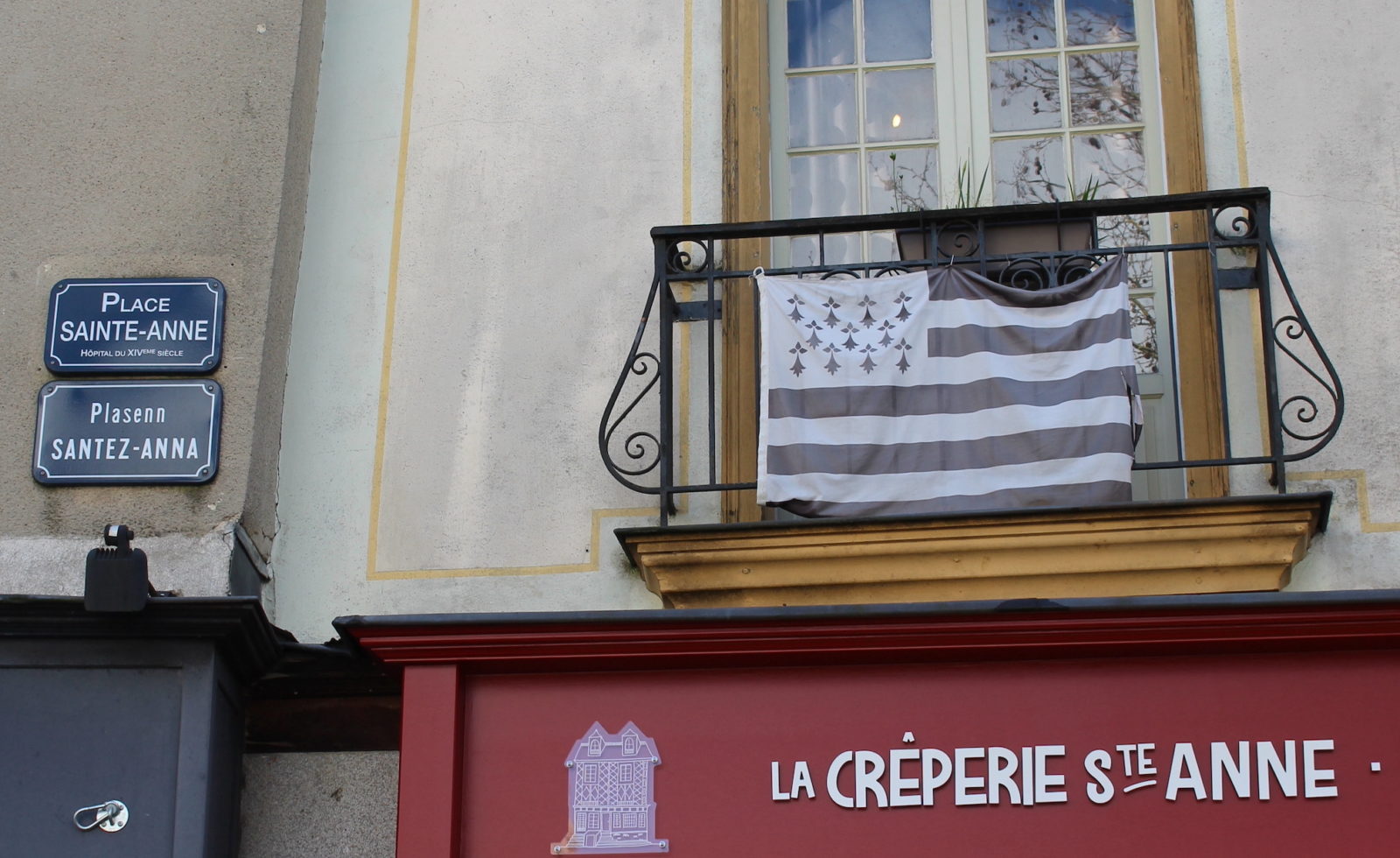 Rennes drapeau breton