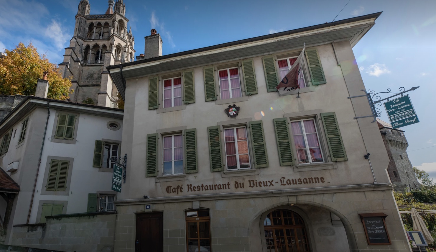 Café historique de Lausanne - le Vieux-Lausanne.