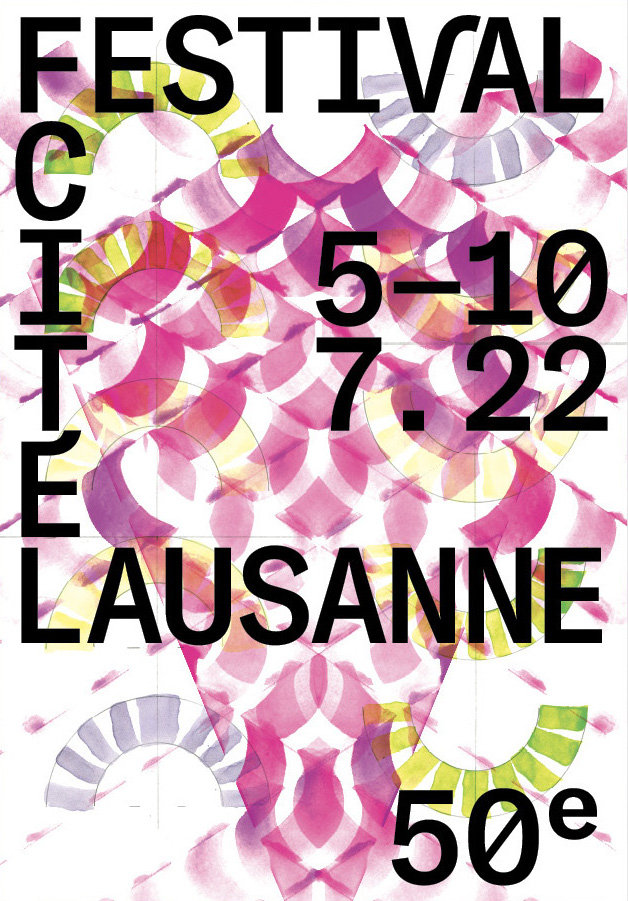 Festival de la Cité Lausanne  2022 Affiche