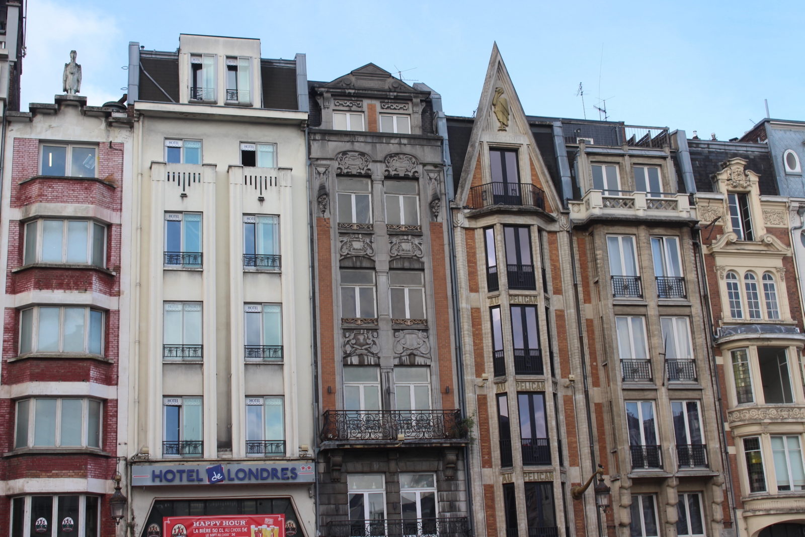 Lille immeubles place de la gare