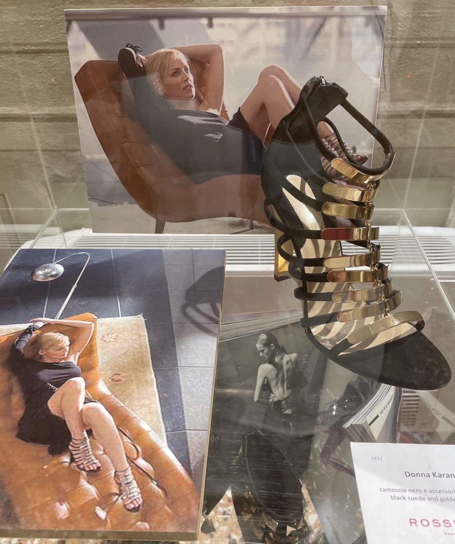 Villa Foscarini Rossi musée chaussure basic Instinct