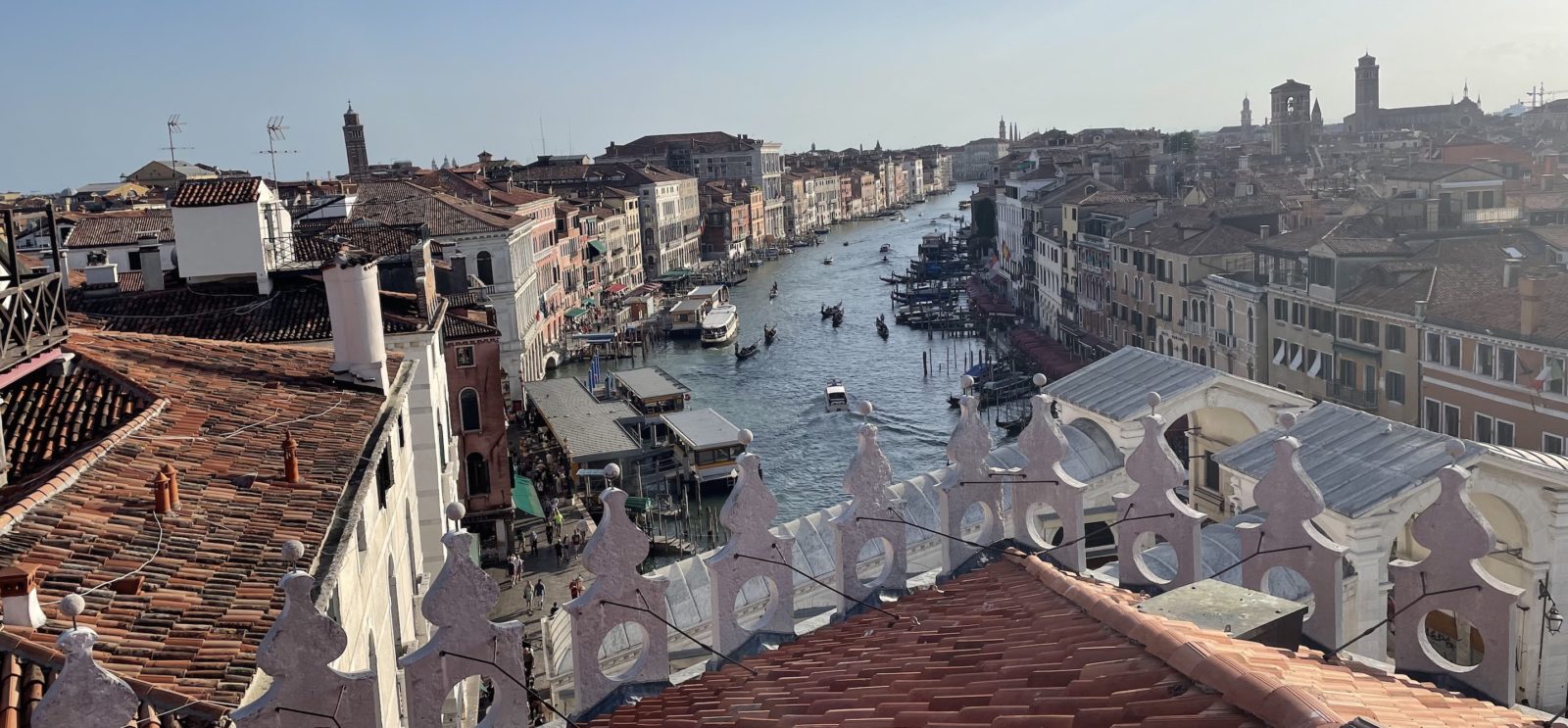Vue de Venise depuis les toits