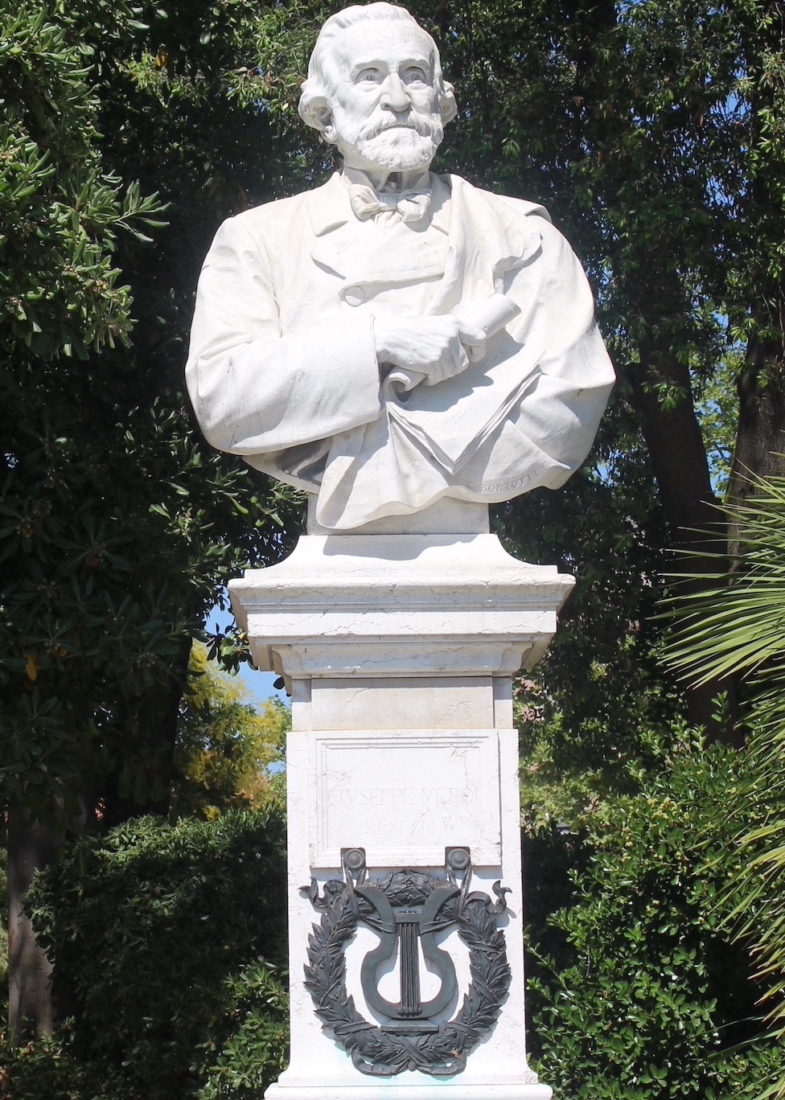 Buste de Guiseppe Verdi Venise