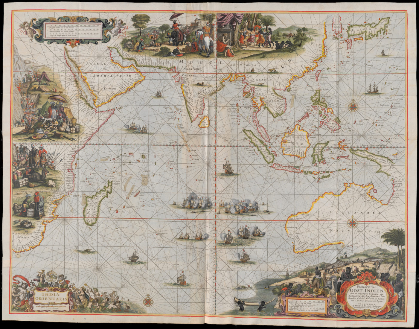 Pieter Goos, Zee-atlas ofte waterwereld Amsterdam 