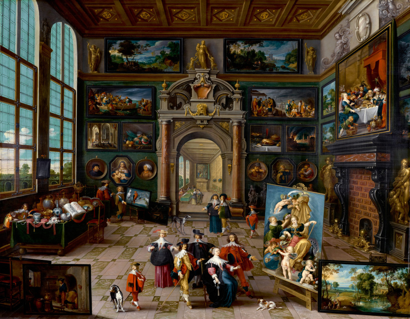 Cornelis I. de Baellieur, galerie d’un collectionneur