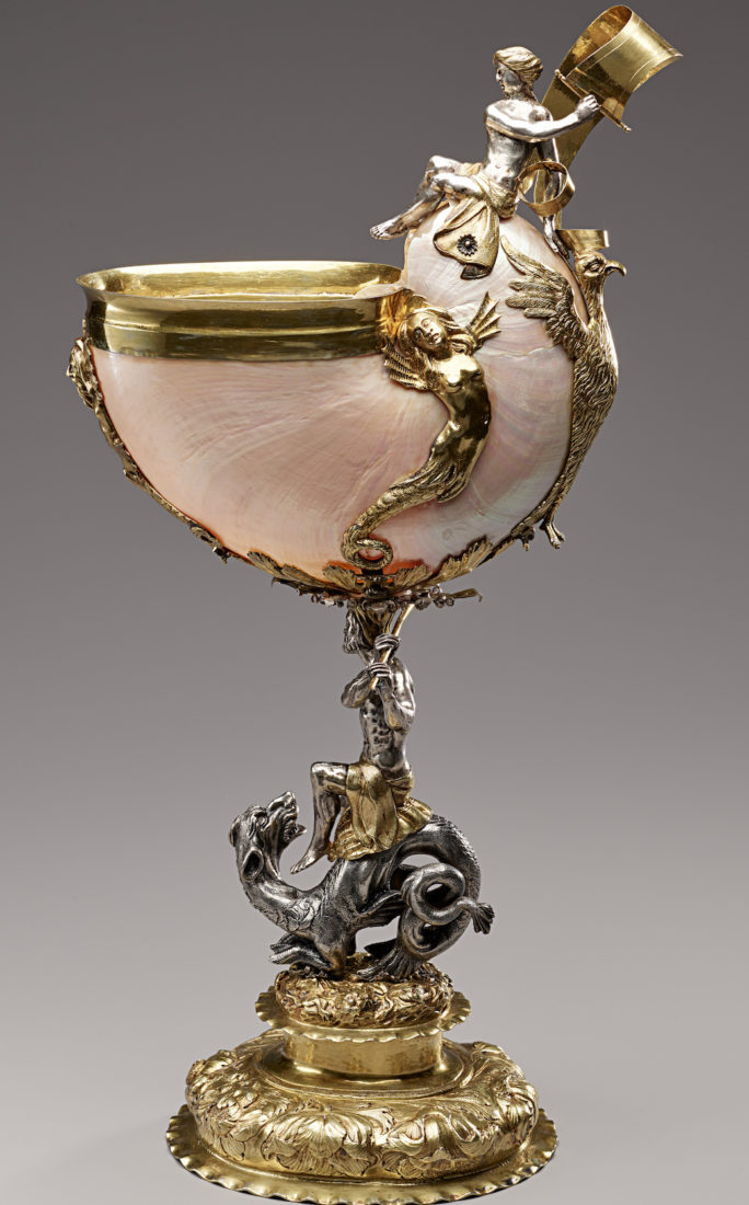 Coupe en forme de nautile, Melchior Maria Müller