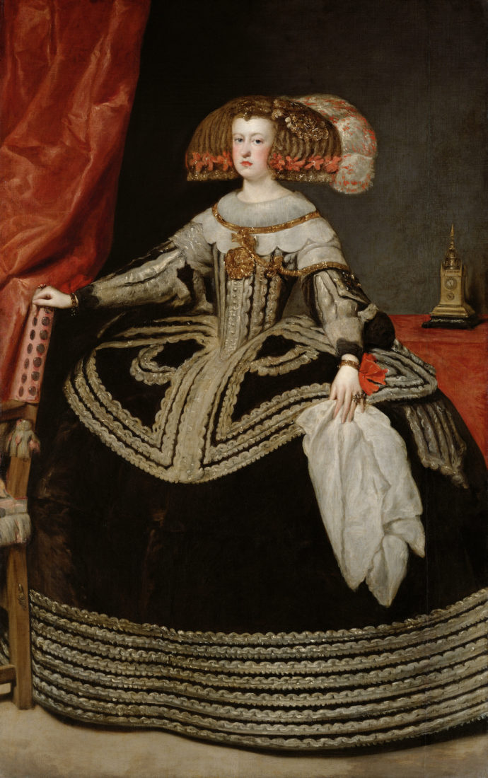 Diego Velázquez, l’archiduchesse Marie-Anne, reine d’Espagne