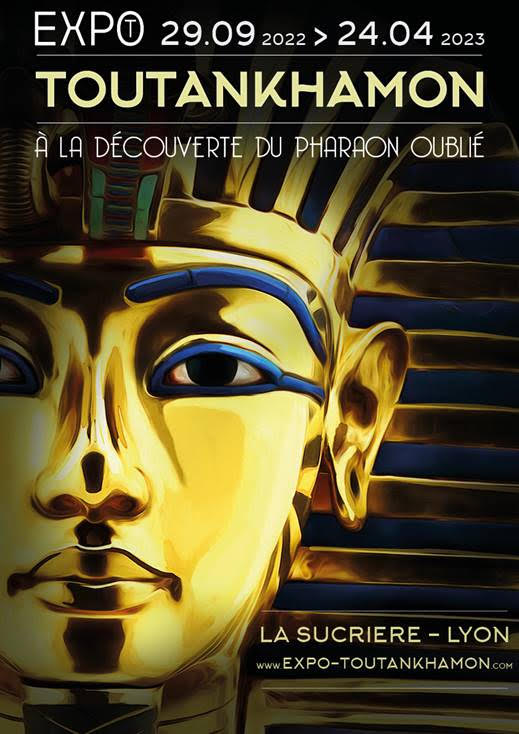 La Sucrière Lyon Toutankhamon Affiche