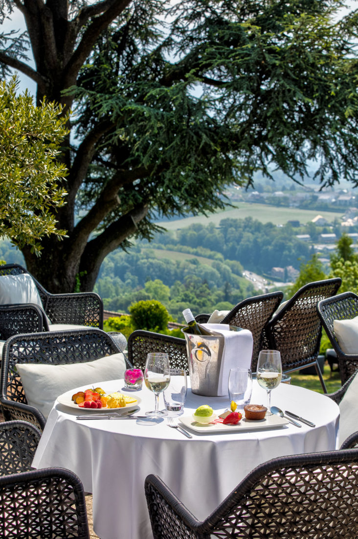 Jongny extérieur Restaurant de l'Hôtel du Léman