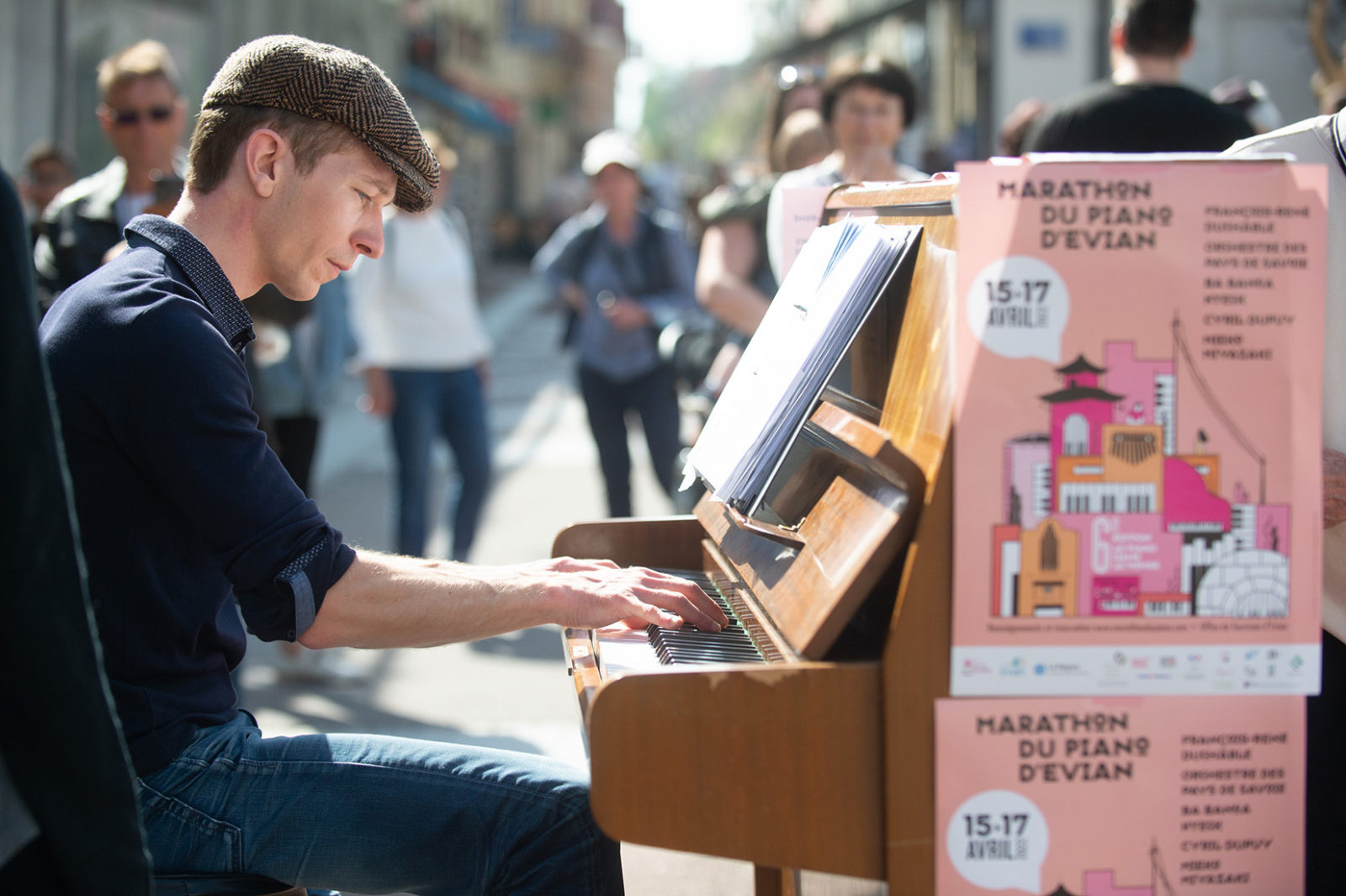 Marathon du piano d'Evian Gery Chanel