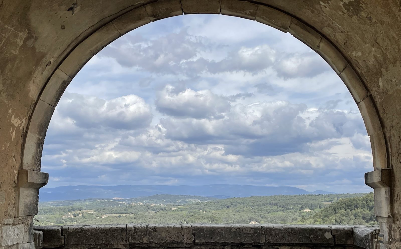 Point de vue depuis Ménerbes