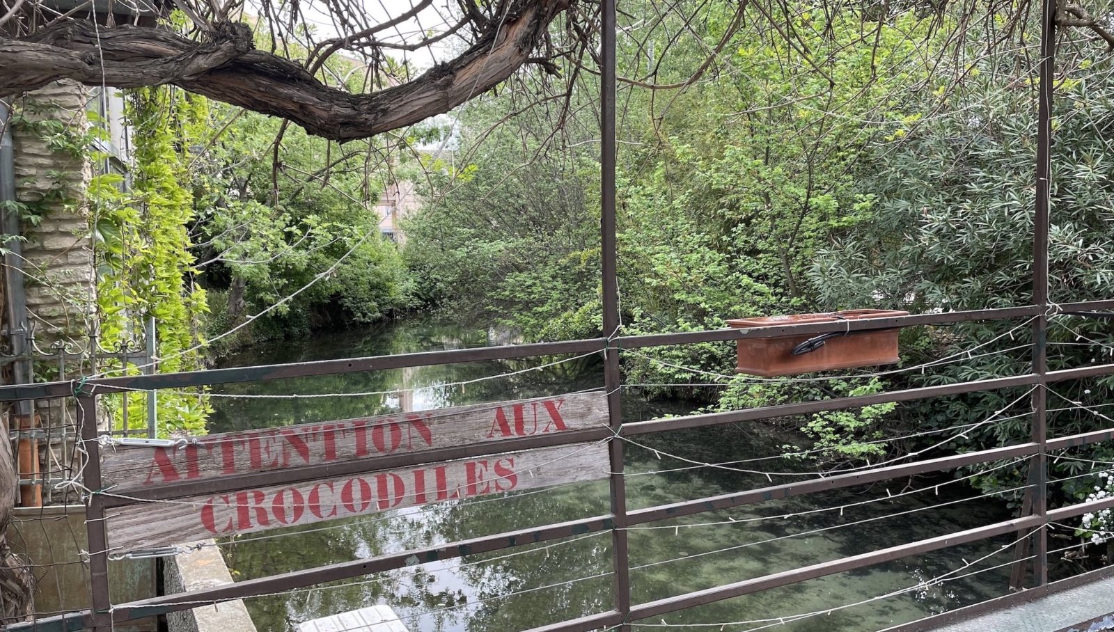 L'Isle-sur-la-Sorgue la rivière