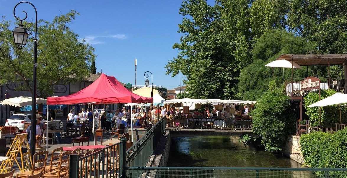 L'Isle-sur-la-Sorgue marché dimanche