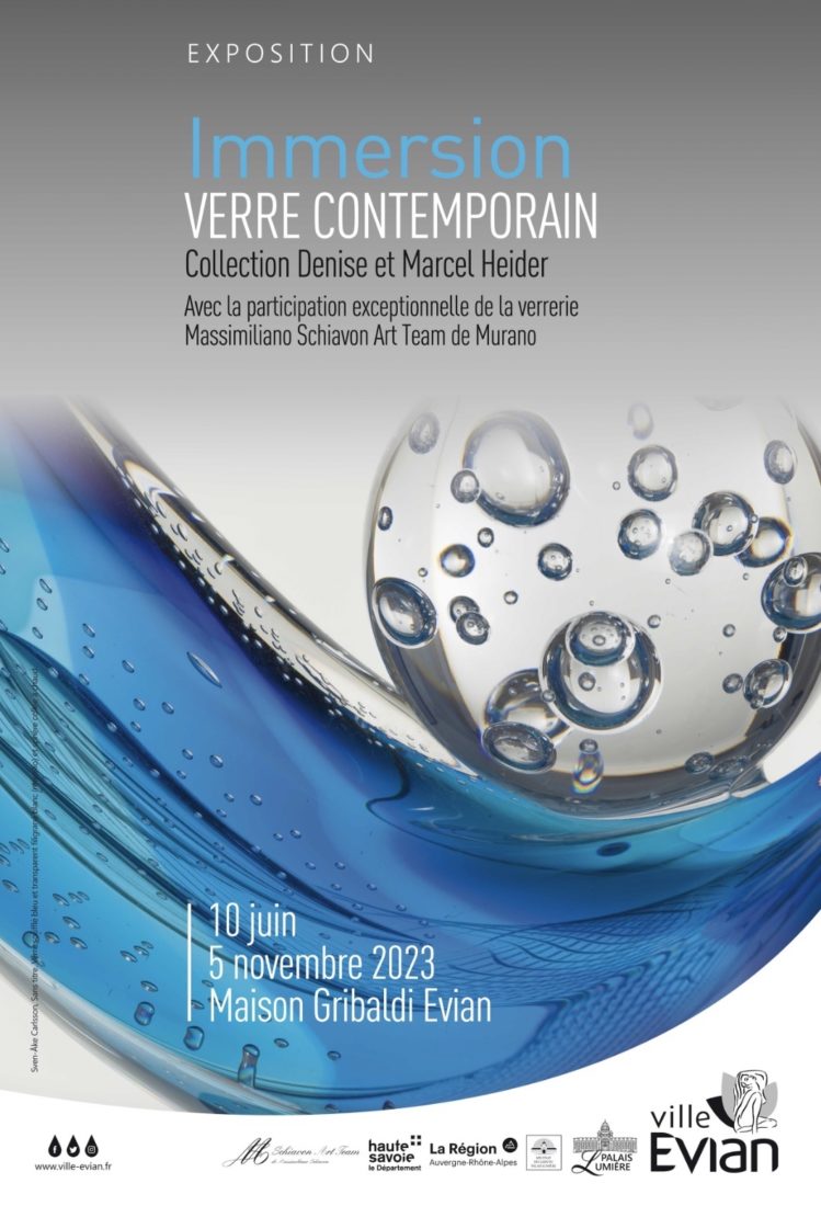 Immersion ~ Verre contemporain 2023 affiche