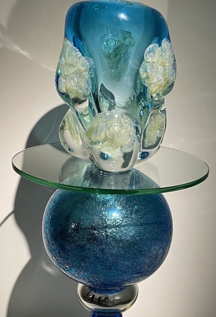 Immersion ~ Verre contemporain table en verre