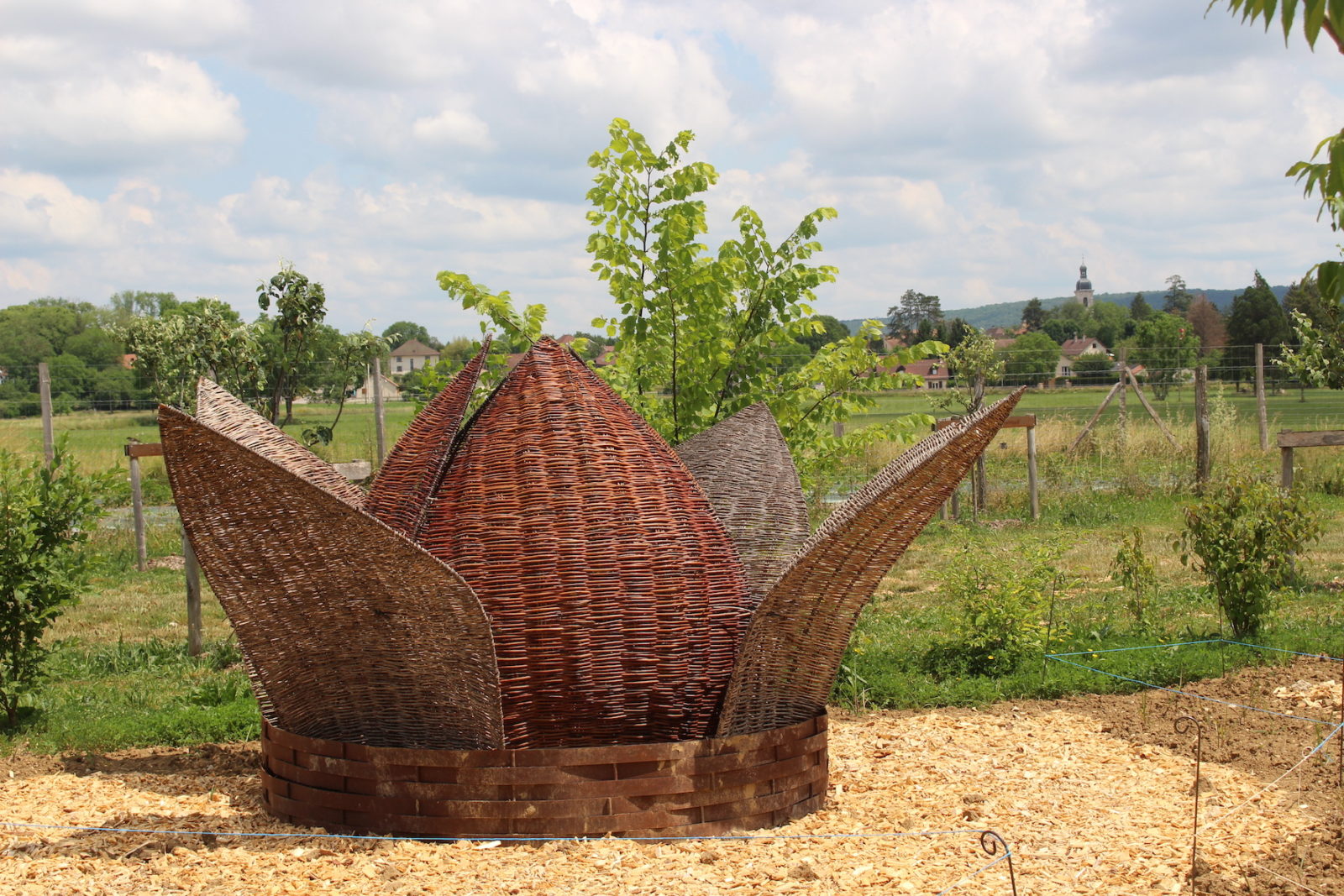 Arc-et-Senans Festival des jardins 2023 couronne 