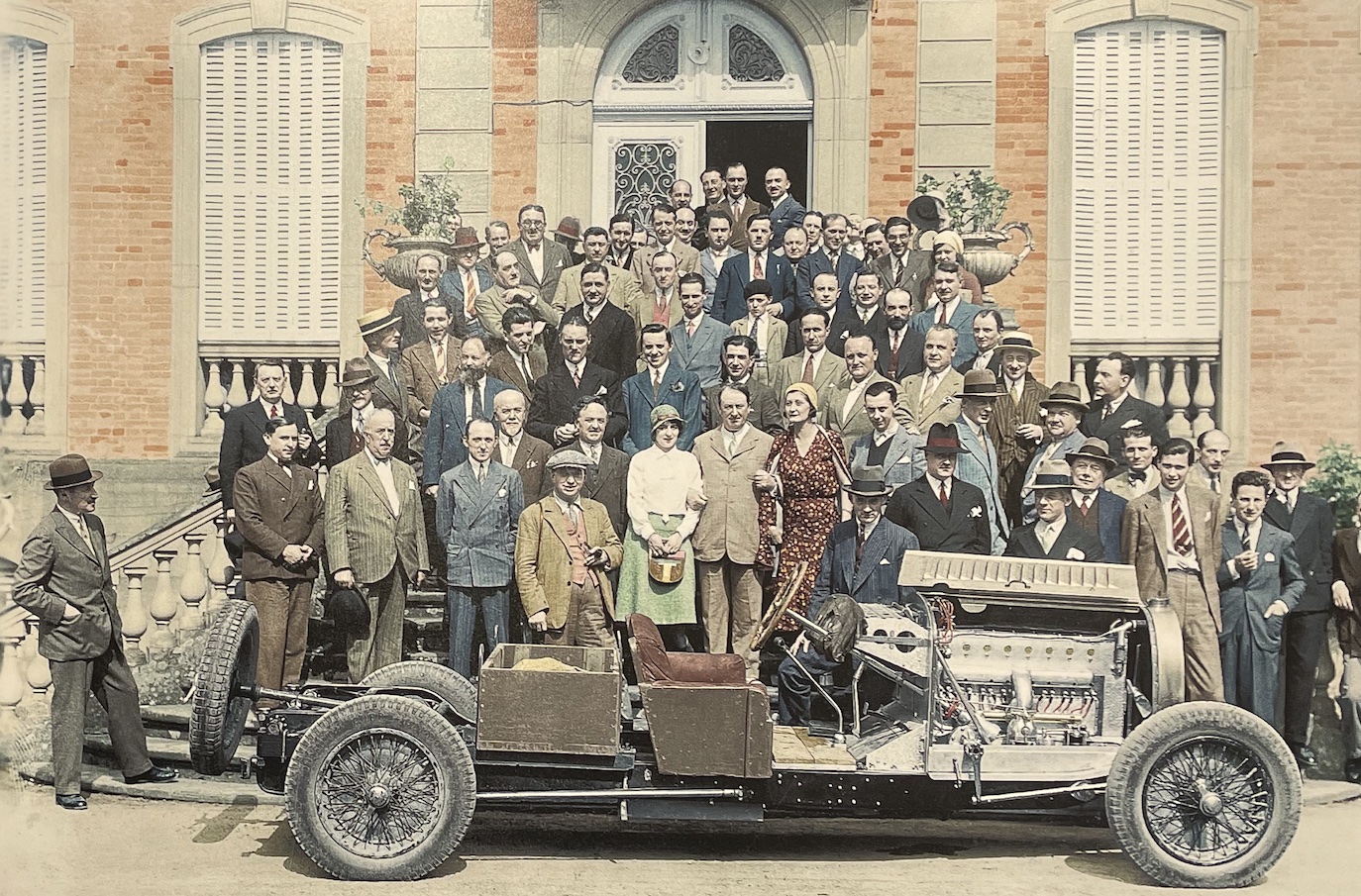 Molshein Bugatti Réception au Château Saint-Jean 1930