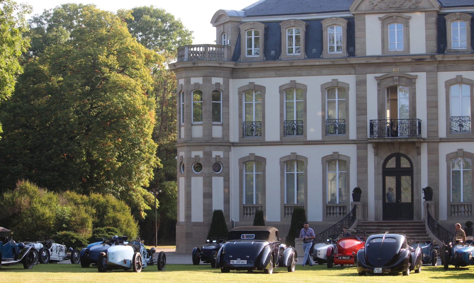 Festival Bugatti voitures Molsheim Château