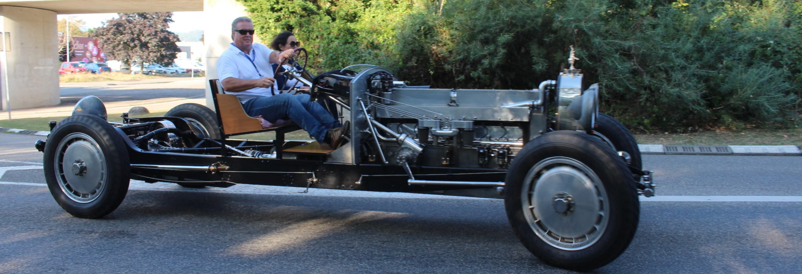 Vue Châssis roulant de Type 41"Bugatti Royale"