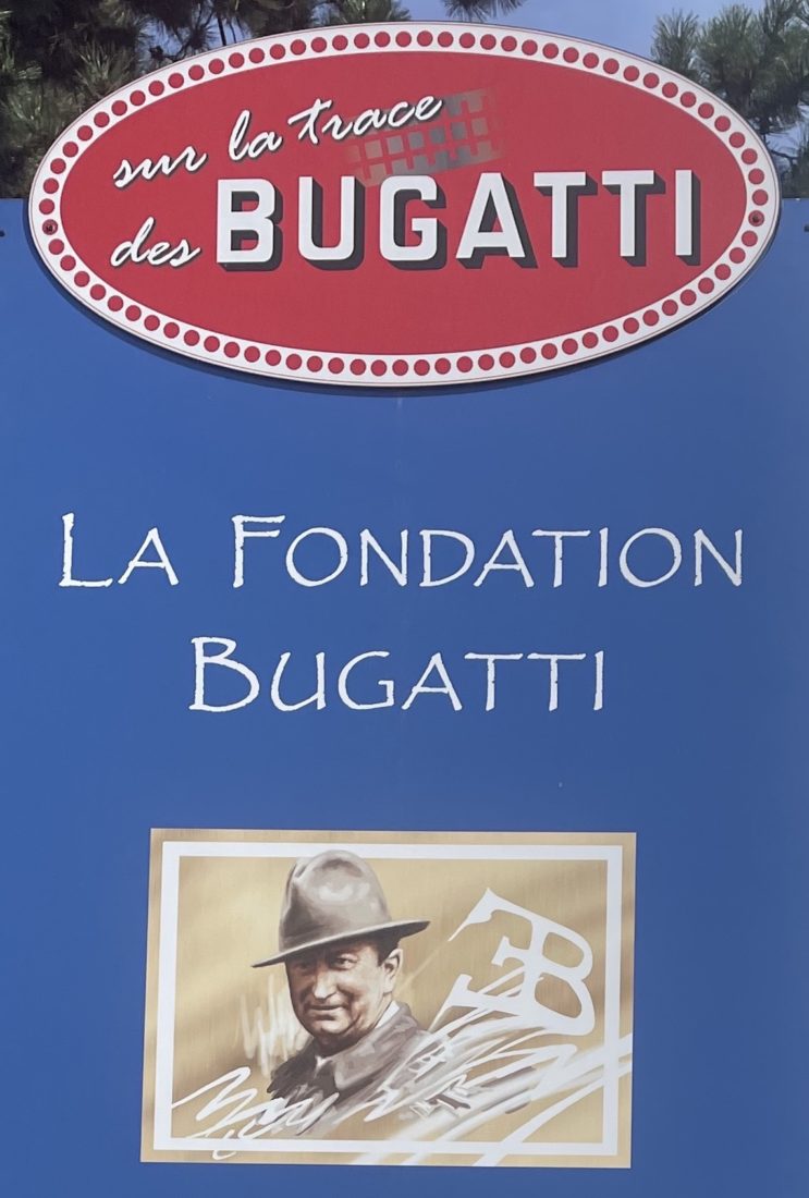 Panneau Fondation Bugatti Molsheim