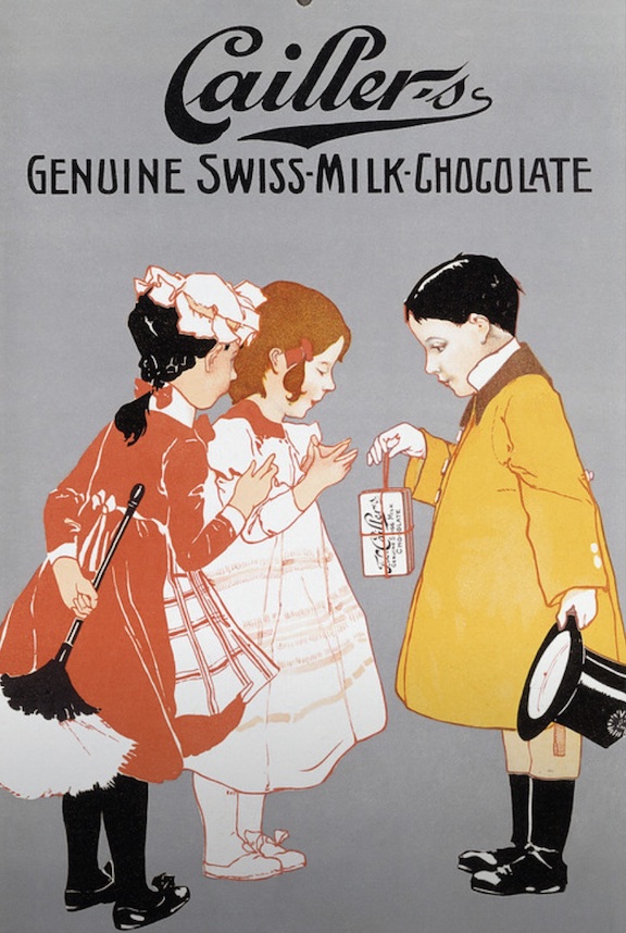 Affiche Cailler Swiss Milk