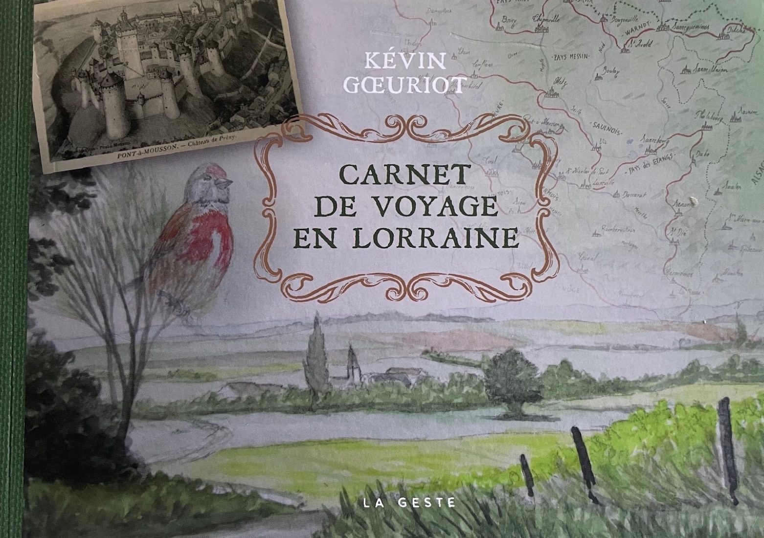 Kévin Gœuriot  Carnet de voyage en Lorraine