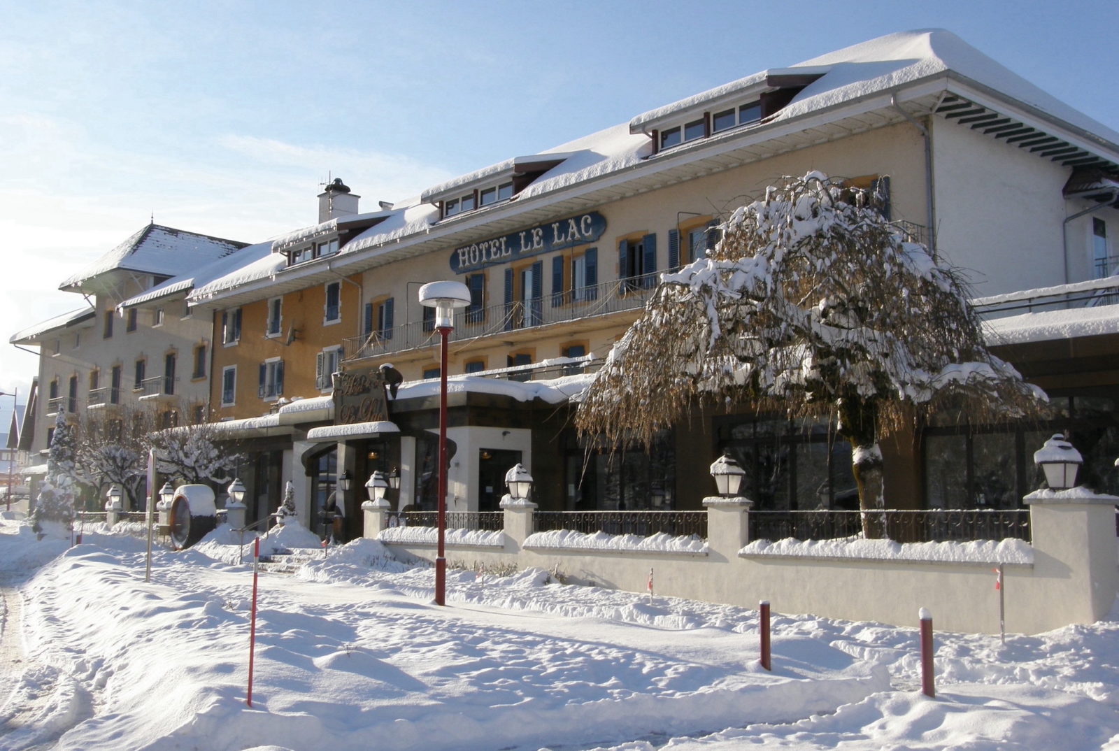 Malbuisson Hôtel Le Lac Hiver