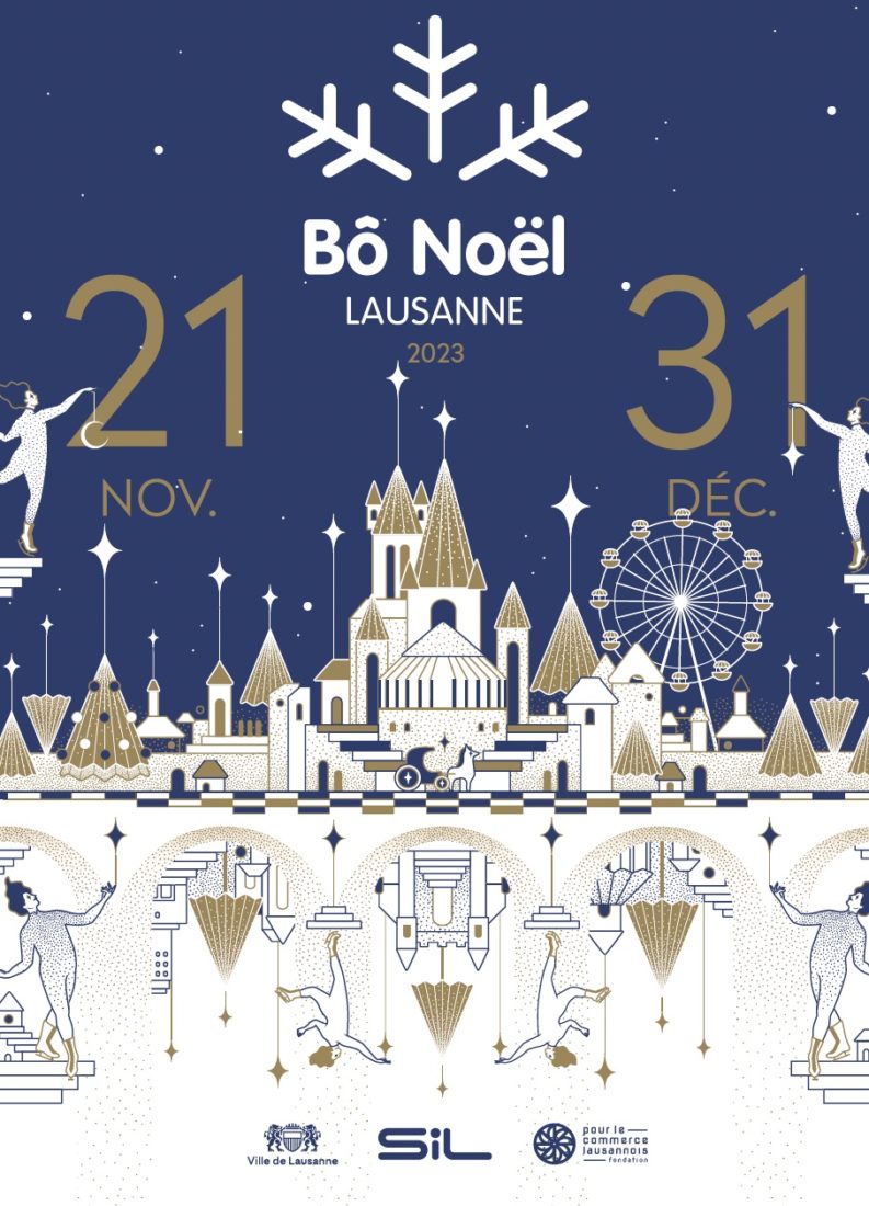 Bô Noël Lausanne Affiche 2023