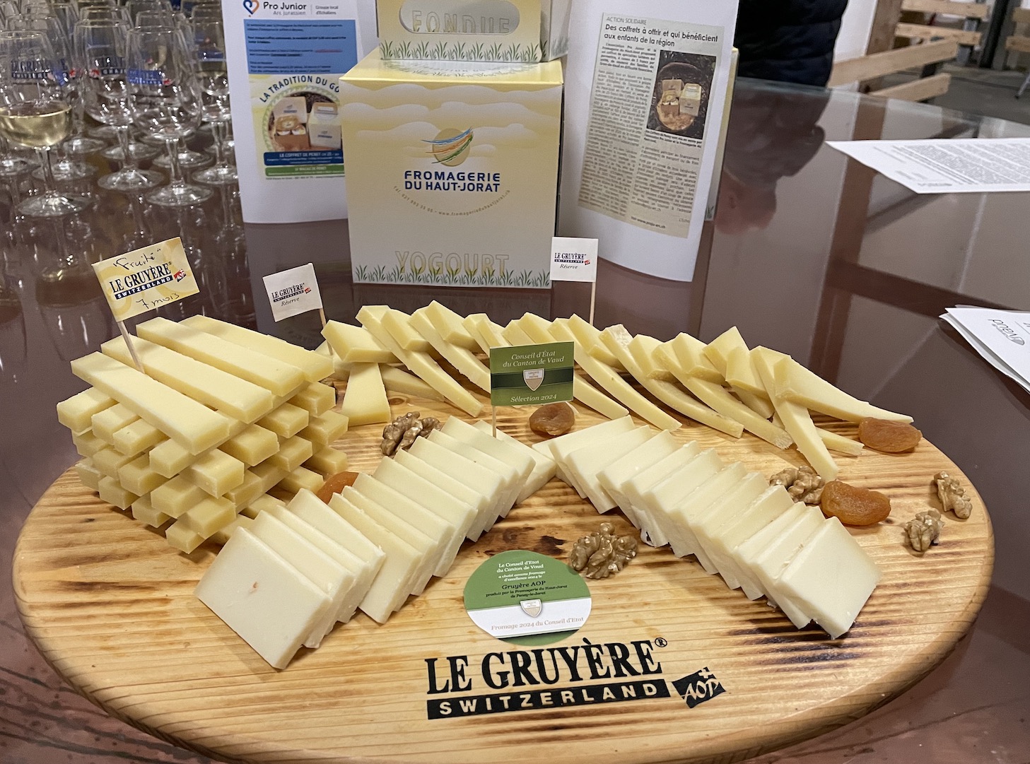 Gruyère AOP fromagerie Haut-Jorat 