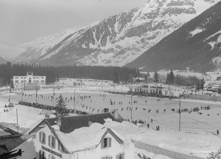 Patinoire olympique de Chamonix,
Auguste Couttet