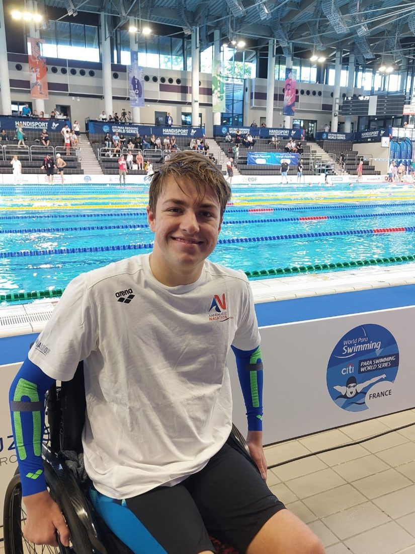 Dimitri Granjux nageur handisport