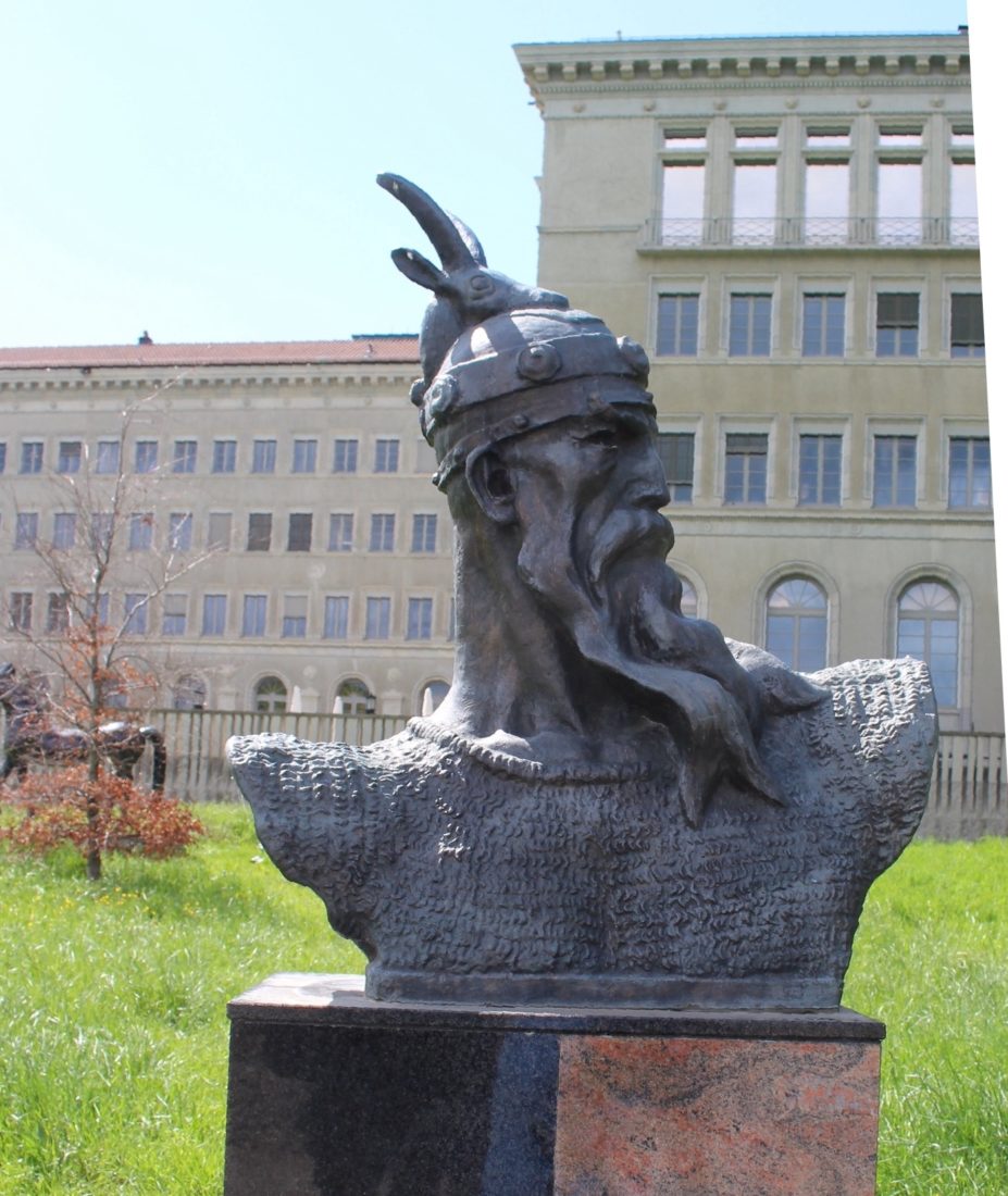 Genève parc William Rappart Georges Kastrioti
