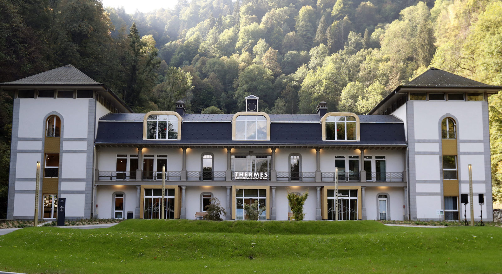 Thermes Saint-Gervais bâtiment actuel