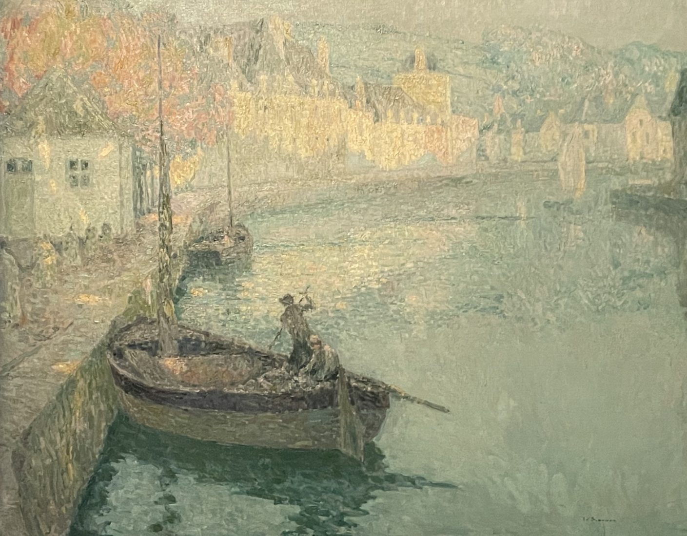 Henri Le Sidaner Clair matin, Quimperlé, 1923