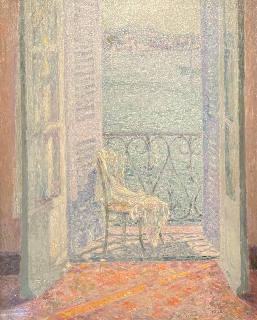 Henri Le Sidaner Soleil dans la maison, Villefranche -sur-Mer,  