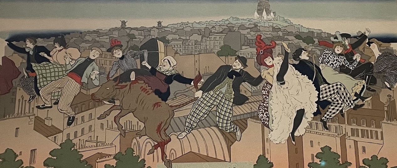 Pierre Vidal. Couverture pour la vie à Montmartre